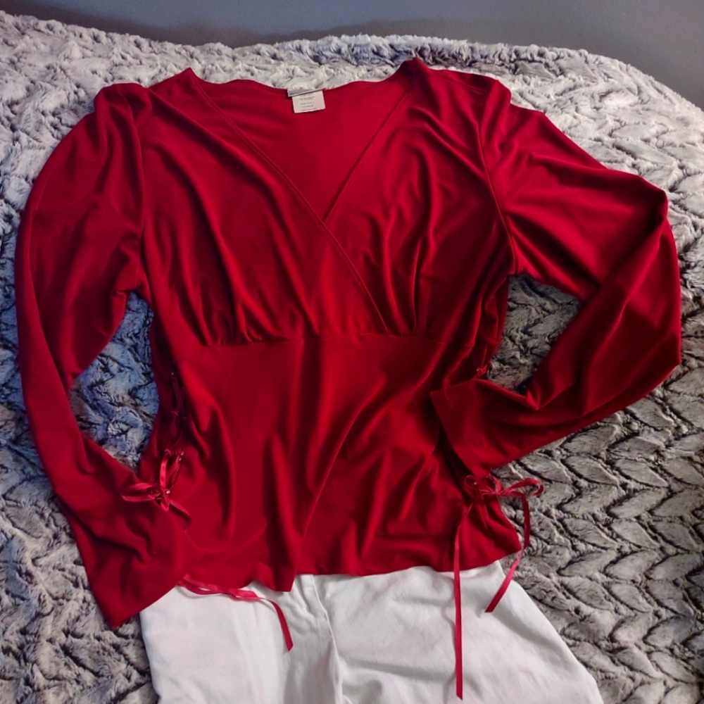 Fashion Bug Original Red or Black Top